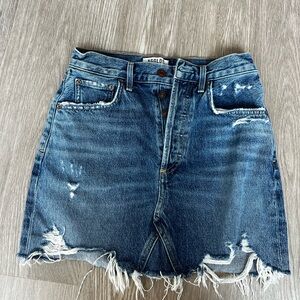 AGOLDE denim skirt size 24
